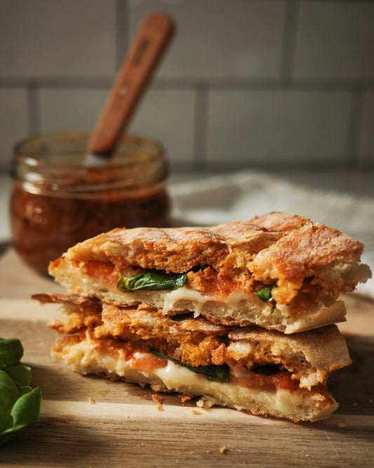 Sun Dried Tomato Pesto Panini