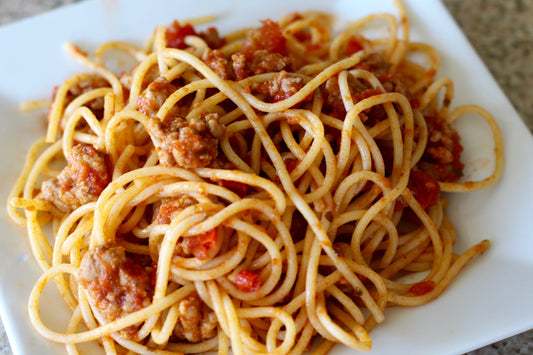 Turkey Arrabbiata Spaghetti