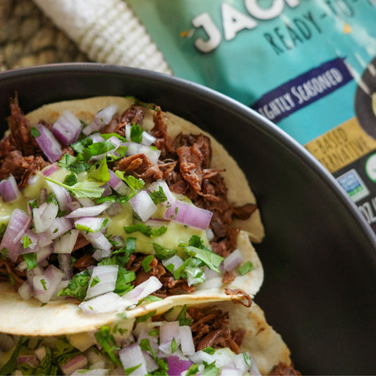 Easy Vegan, Pulled Jackfruit Tacos