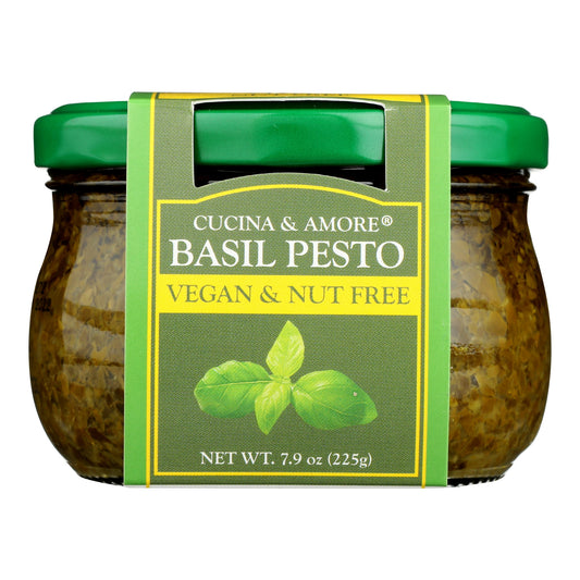 Vegan & Nut Free Basil Pesto - 4 Pack