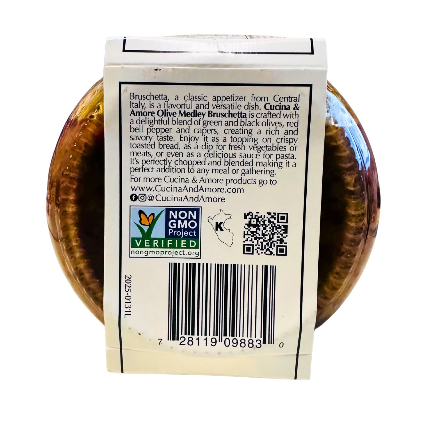 Olive Medley Bruschetta - 4 Pack