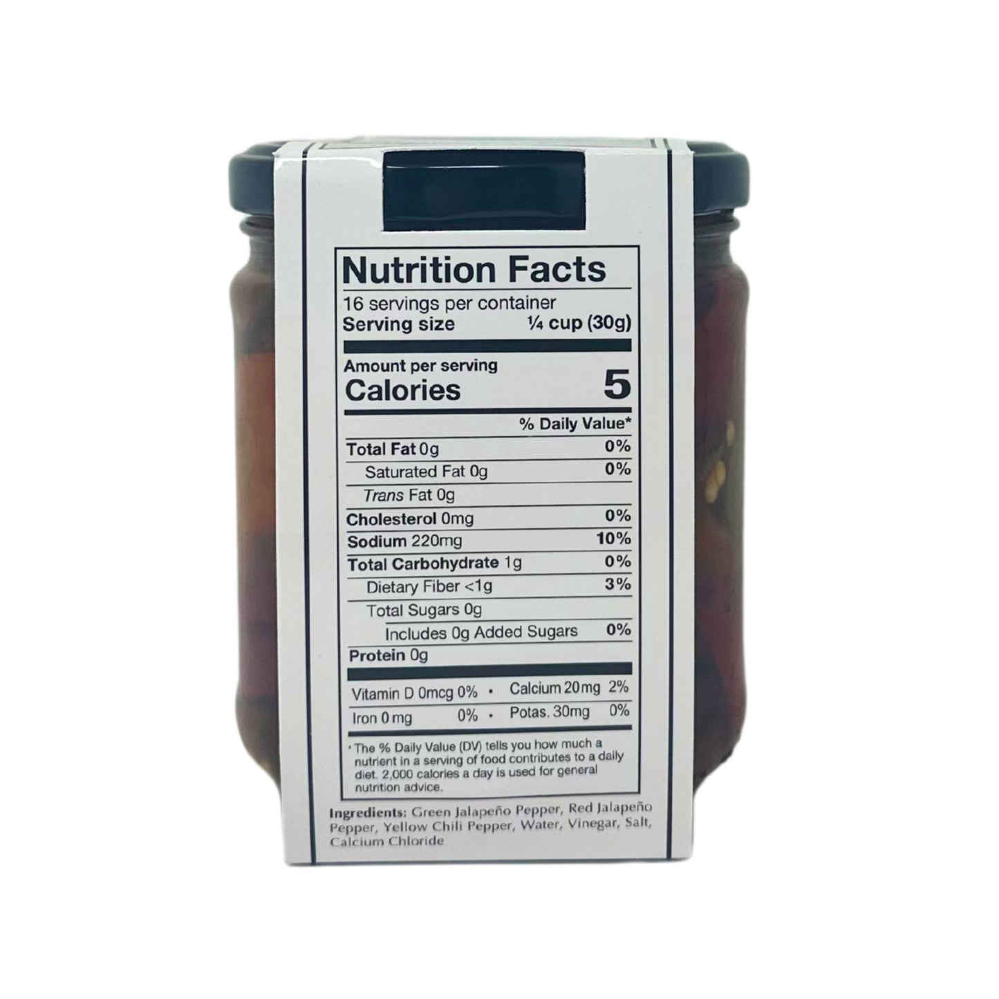 Sliced Tricolor Jalapeños - 4 Pack