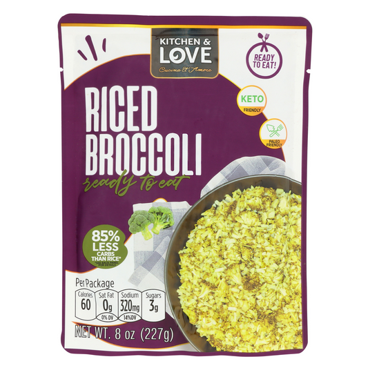 Riced Broccoli Pouch - 6 Pack