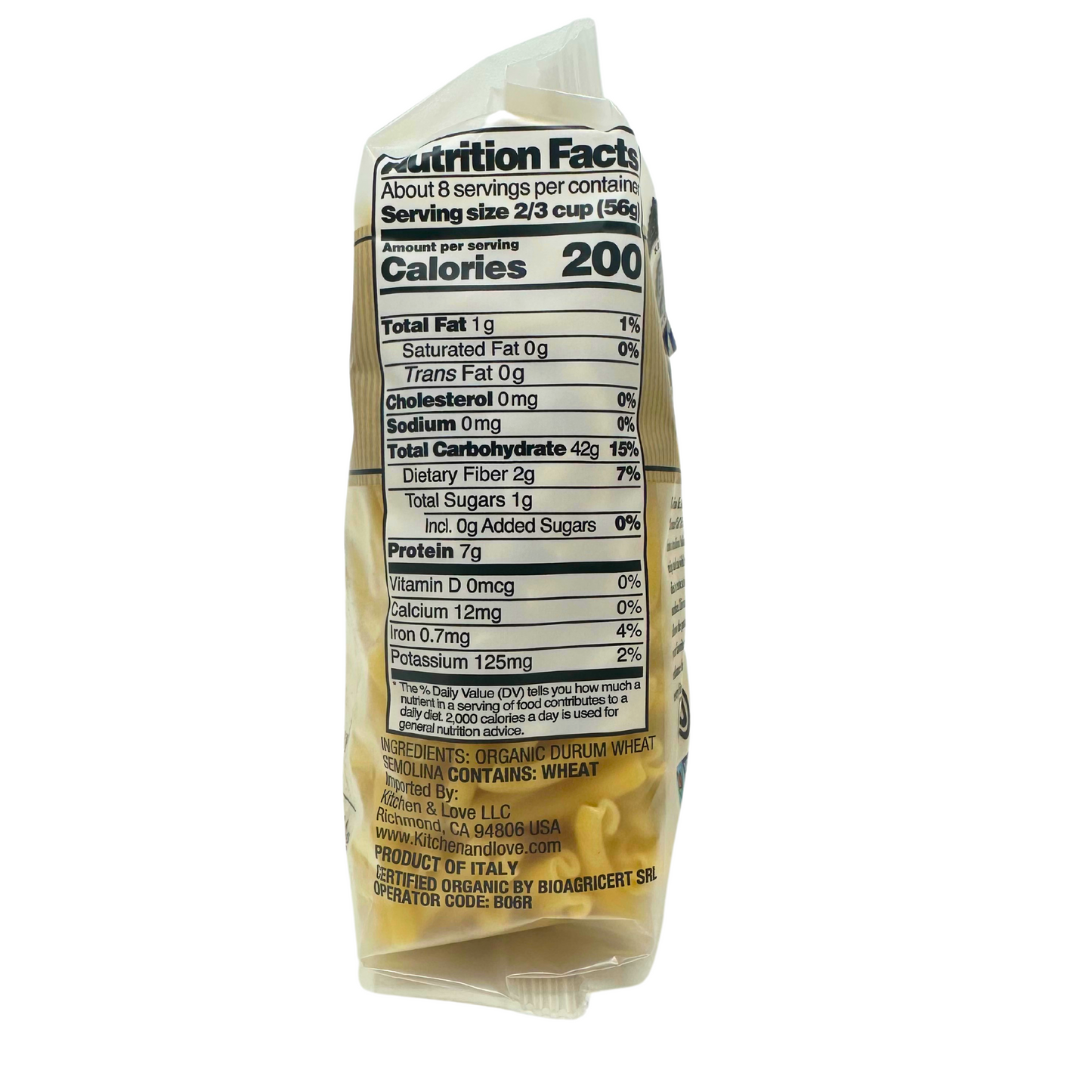 Organic Bronze-Cut Casarecce Pasta - 4 Pack