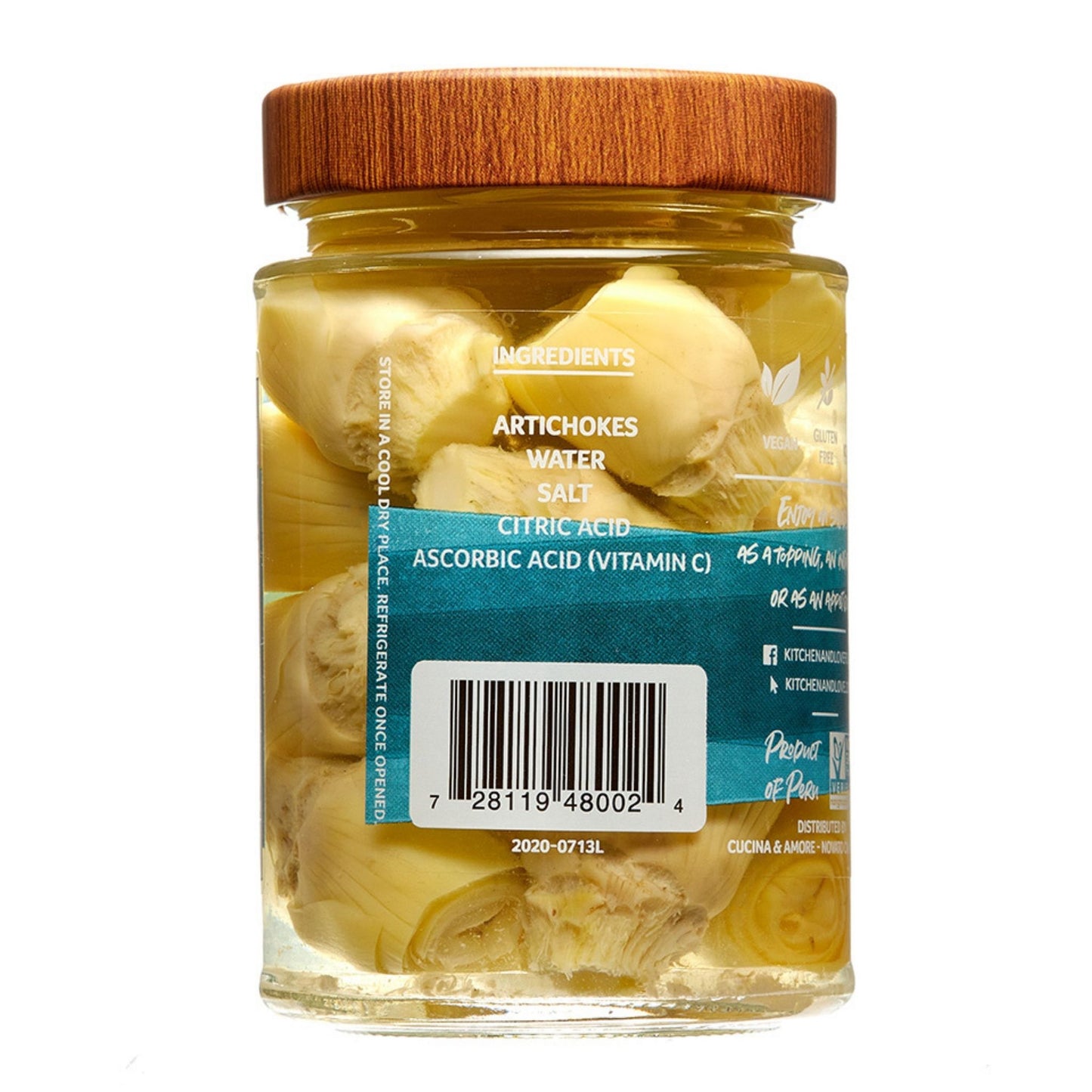 Whole in Brine Artichoke Hearts 11oz - 4 Pack