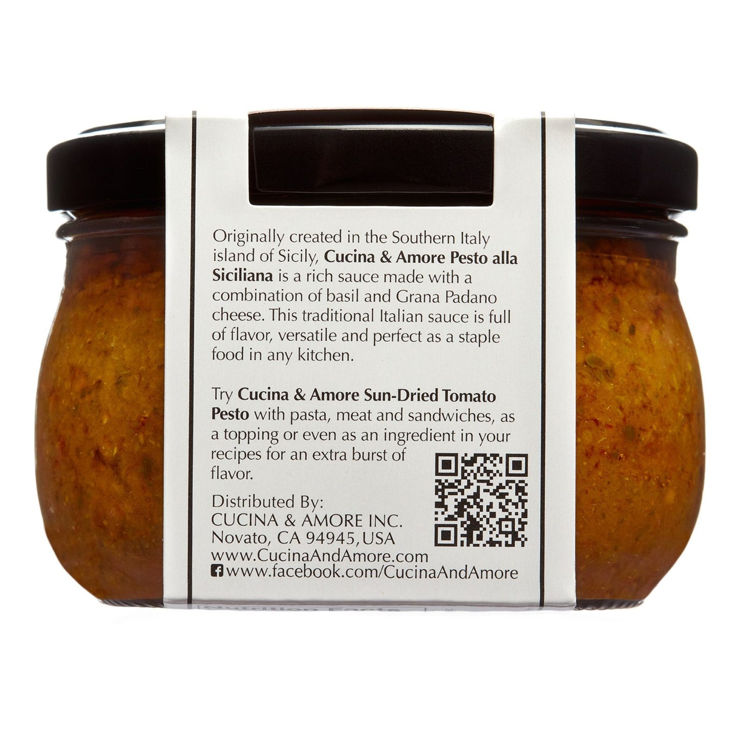 Pesto alla Siciliana (Sun-dried Tomato Pesto) - 4 Pack