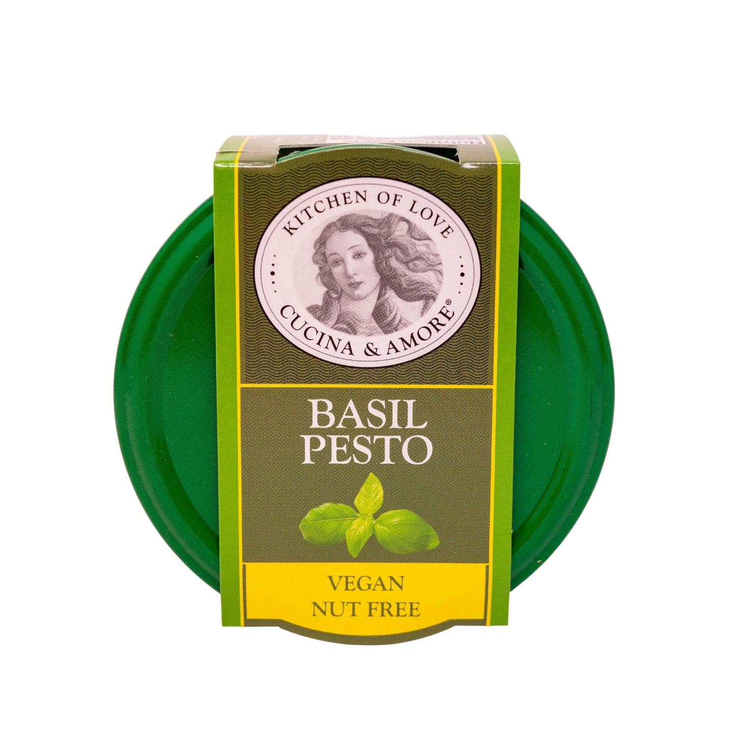 Vegan & Nut Free Basil Pesto - 4 Pack