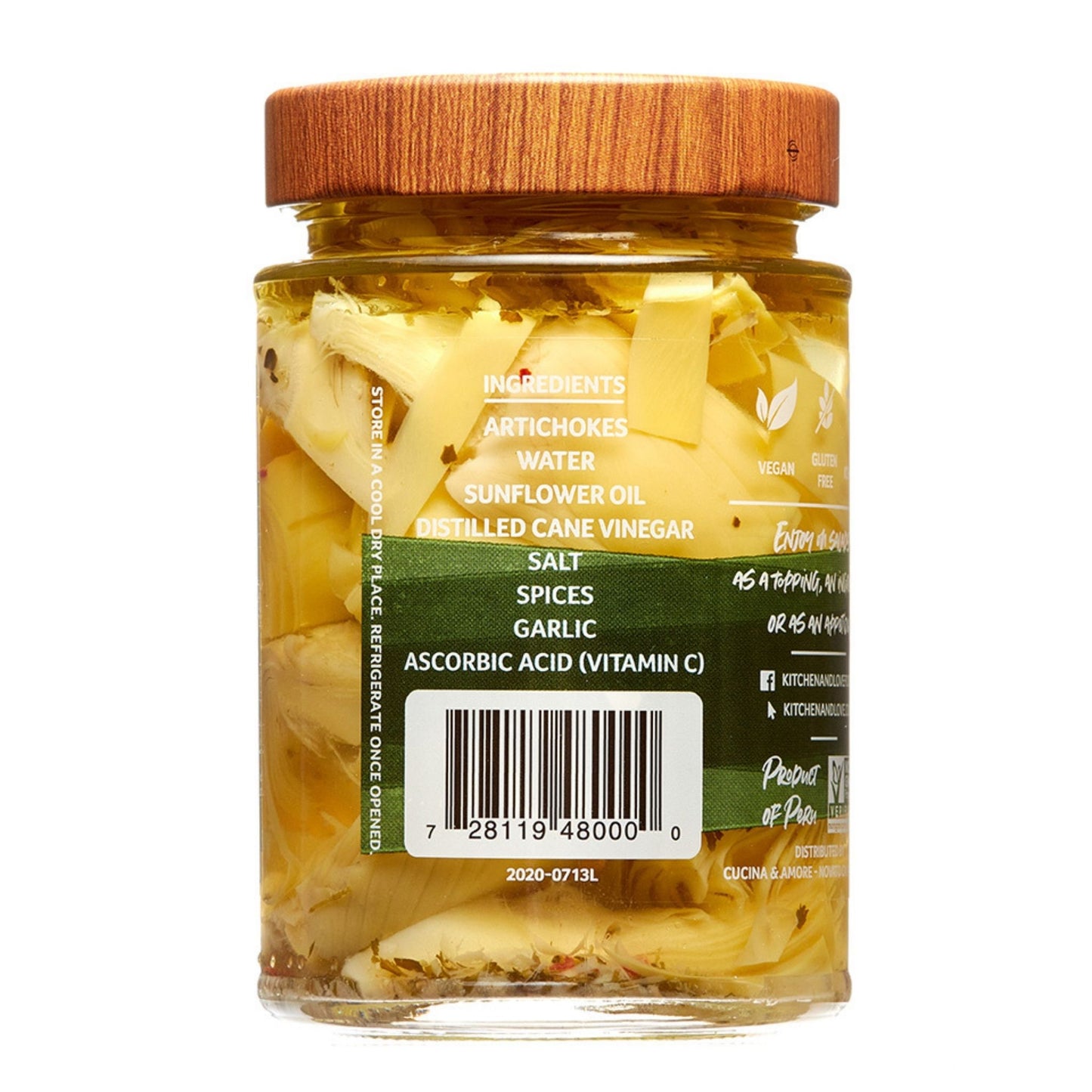 Quartered Marinated Artichoke Hearts 11oz - 4 Pack