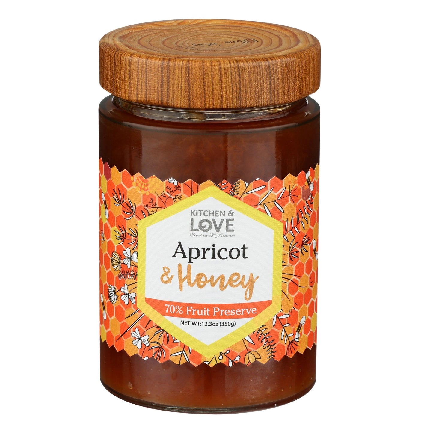 Apricot & Honey Preserve - 4 Pack