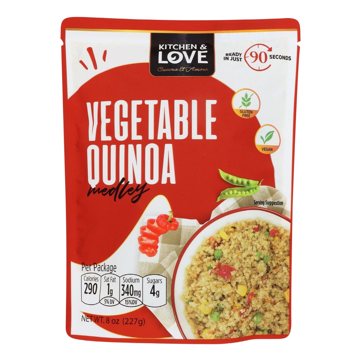 Vegetable Quinoa Medley Pouch - 6 Pack