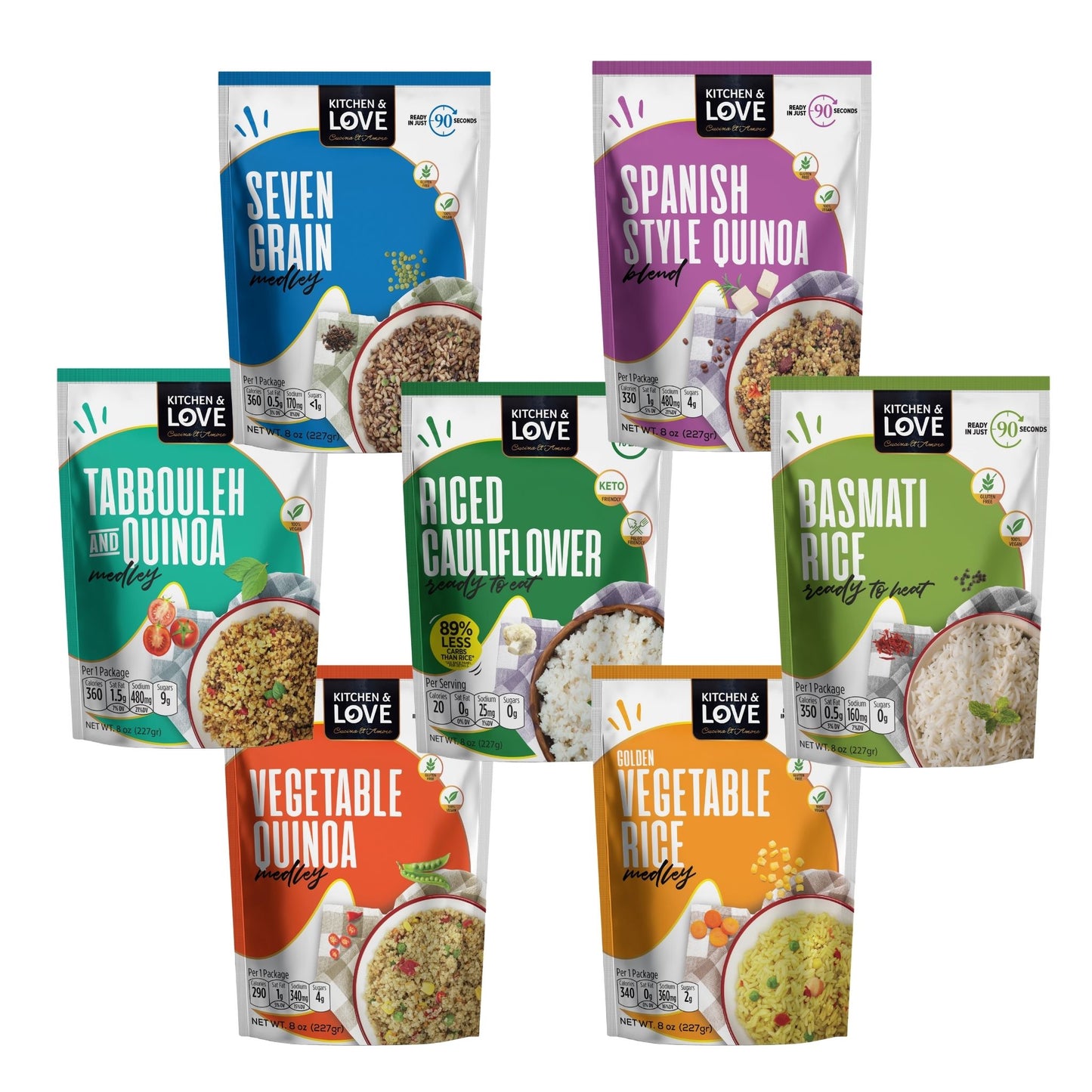 Ready-to-Heat Pouch Variety Pack