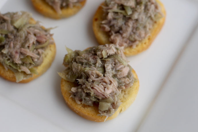 3 Easy Eats with Artichoke Bruschetta & Tuna