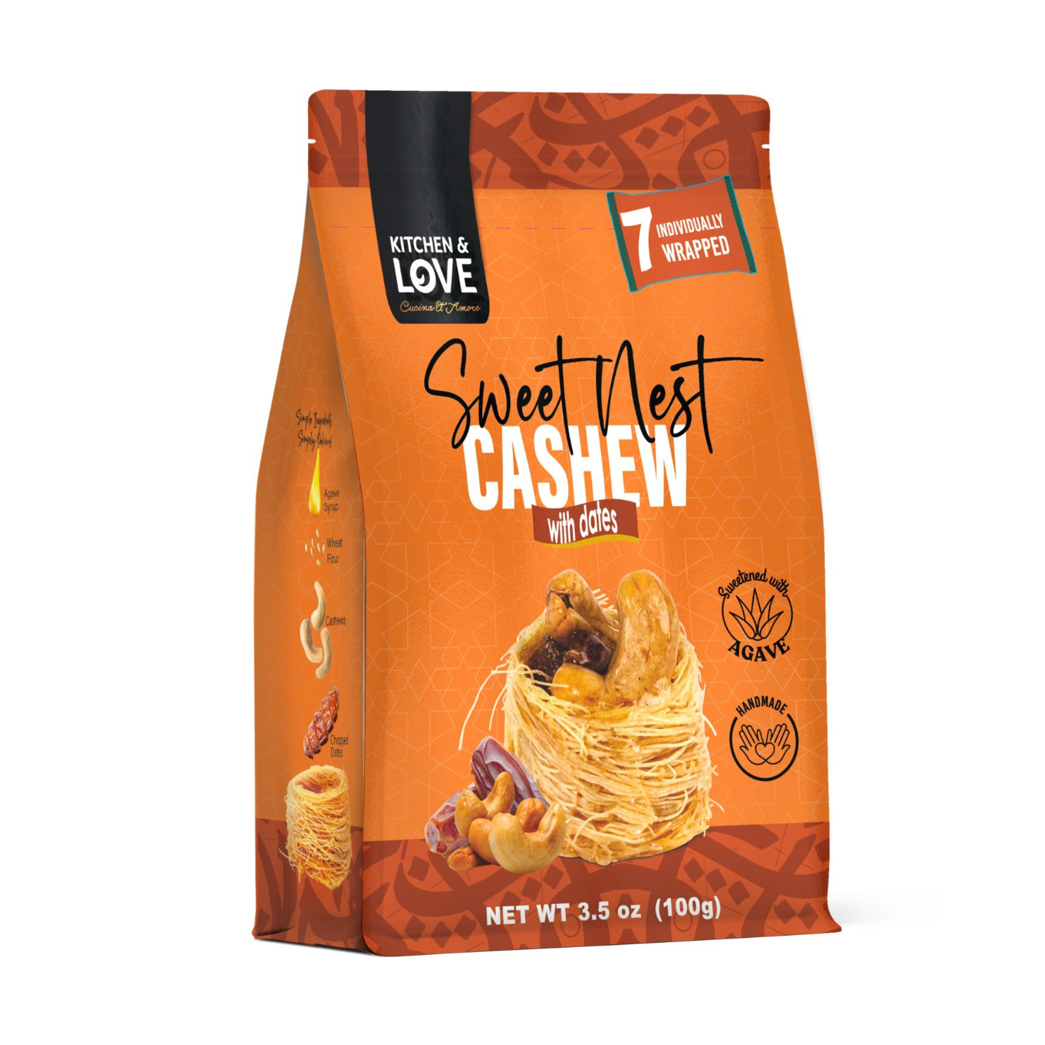 Cashew with Dates Sweet Nest - 4 Pack – Cucina & Amore