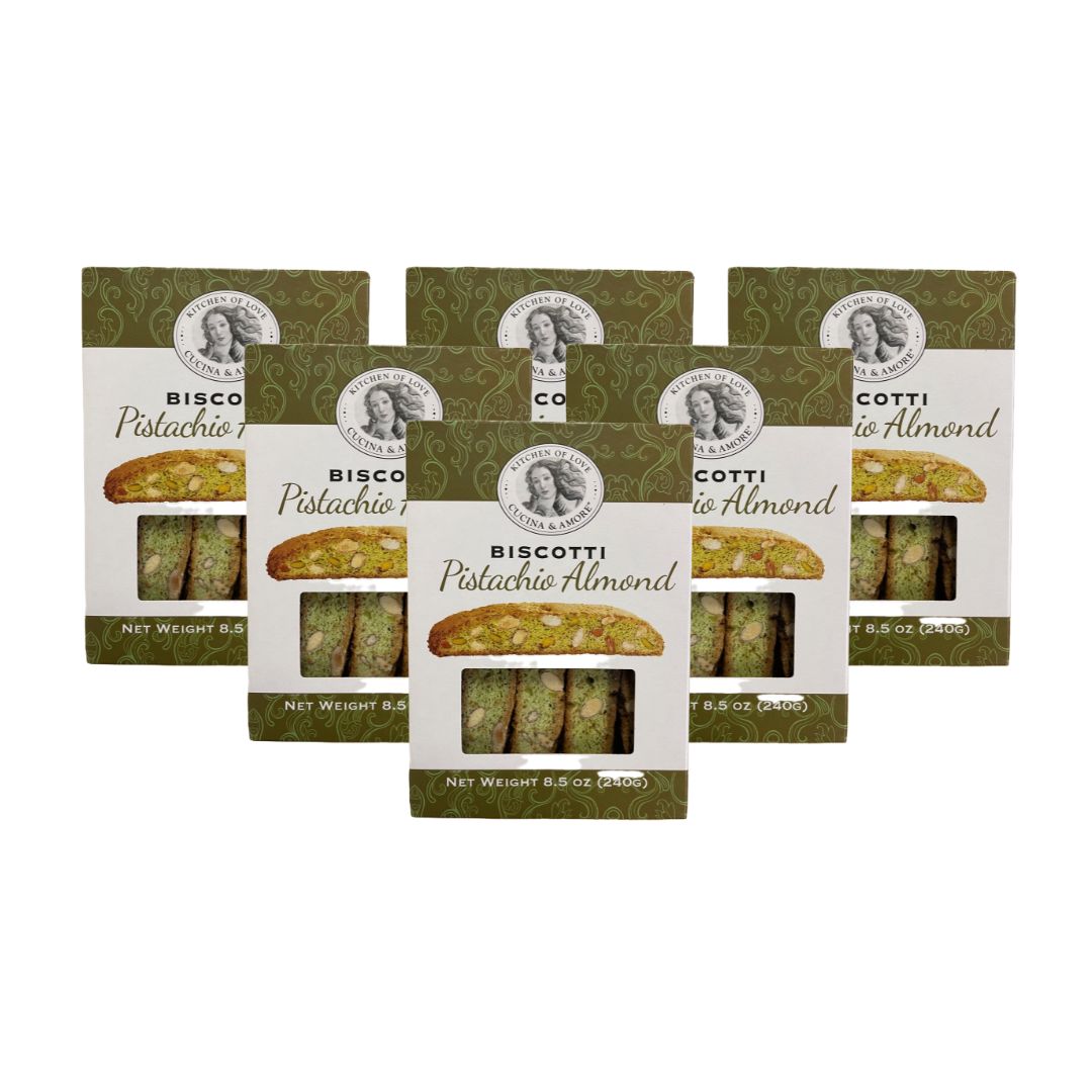 Biscotti - Pistachio & Almond 6 Pack