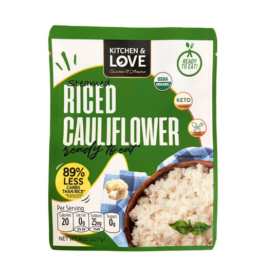Riced Cauliflower Pouch - 6 Pack