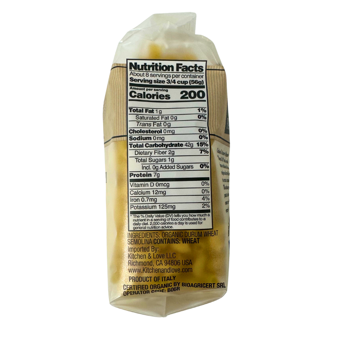 Organic Bronze-Cut Cavatappi Pasta - 4 Pack