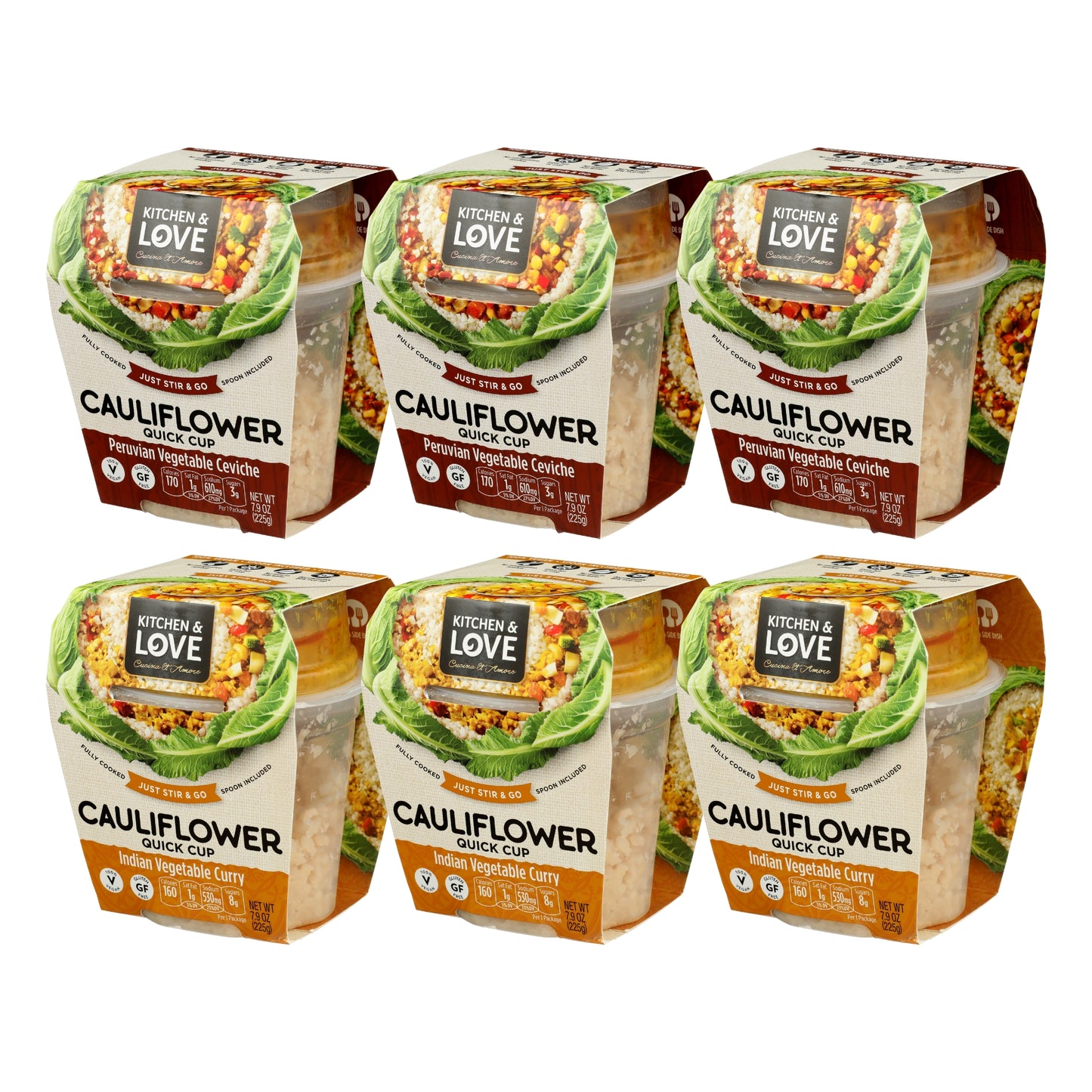 Cauliflower Quick Cup Variety Pack