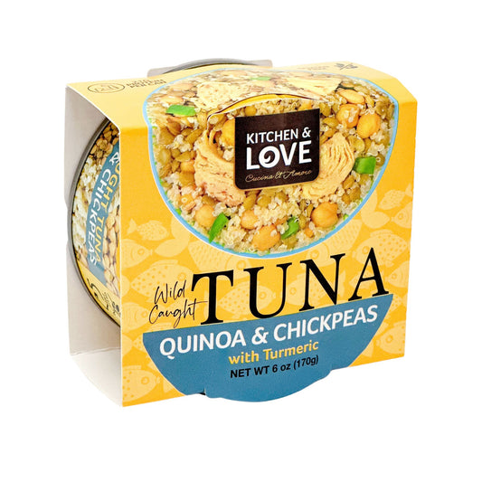 Quinoa & Chickpeas Tuna Meals - 4 Pack