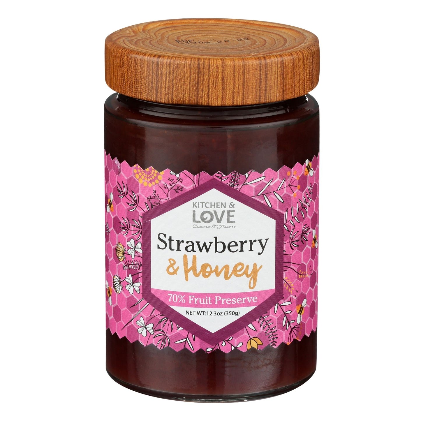 Strawberry & Honey Preserve - 4 Pack