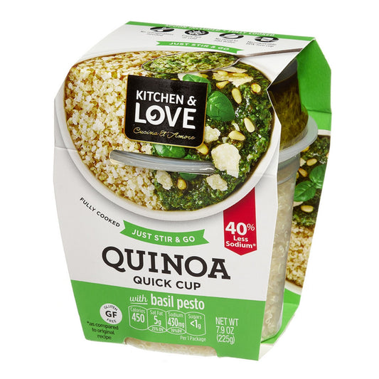 Basil Pesto Quinoa Quick Cup - 6 Pack