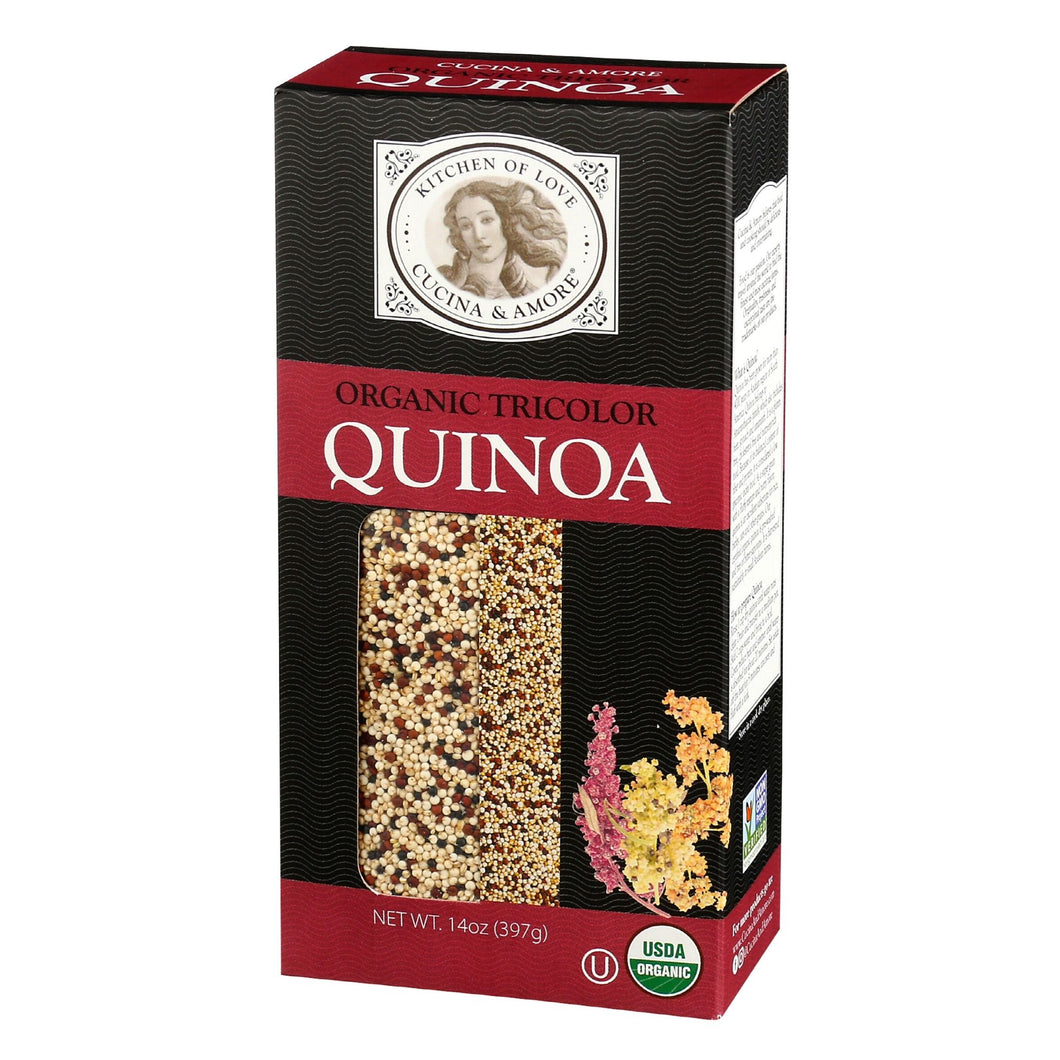 Organic Dry Tricolor Quinoa -  4 Pack