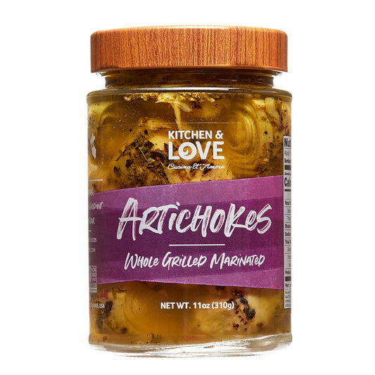 Whole Grilled & Marinated Artichoke Hearts 11oz - 4 Pack