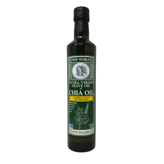 Chilean Blend Extra Virgin Olive Oil & Chia Oil - 2 Pack