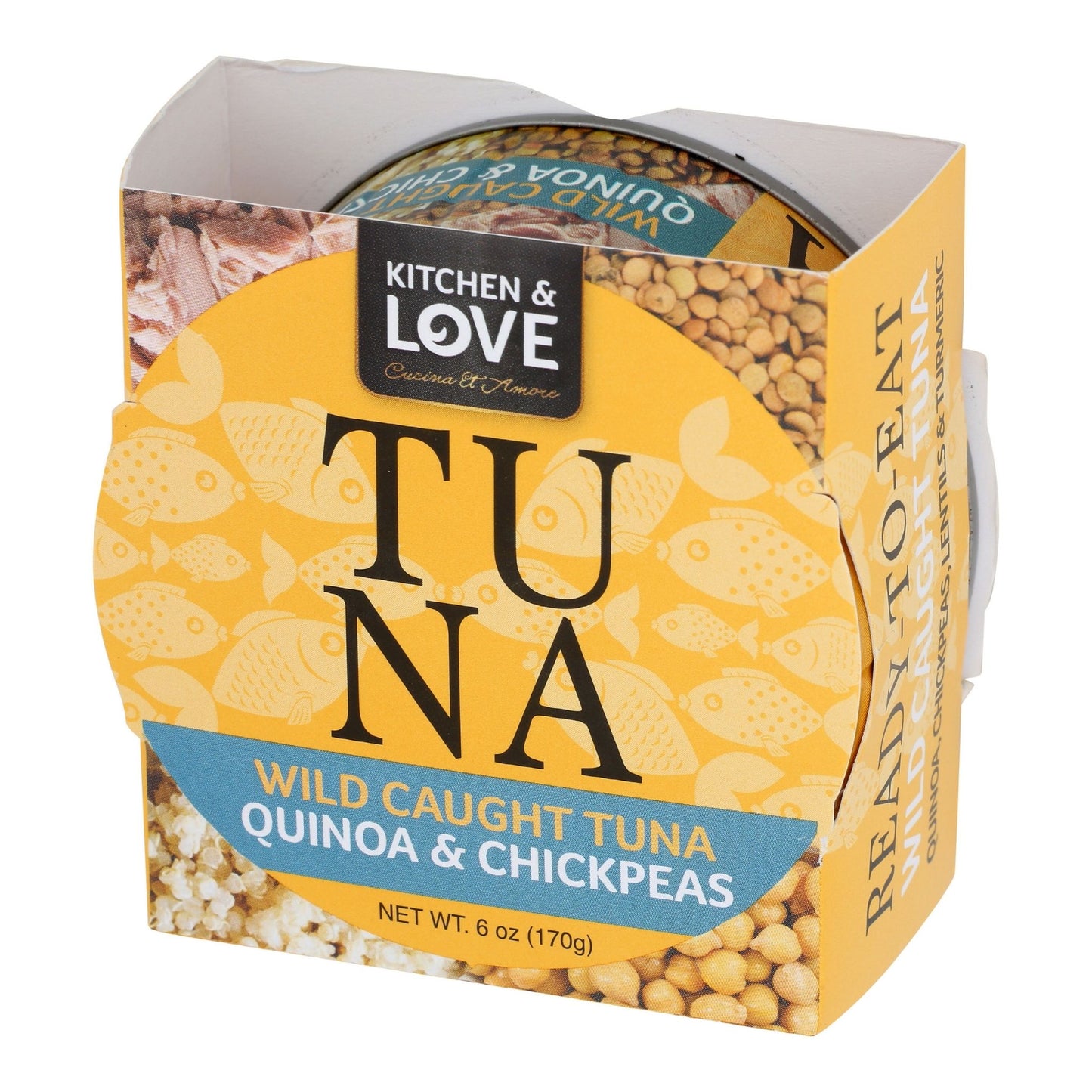 Quinoa & Chickpeas Tuna Meals - 4 Pack