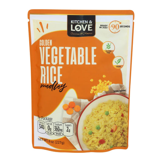 Golden Vegetable Rice - 6 Pack