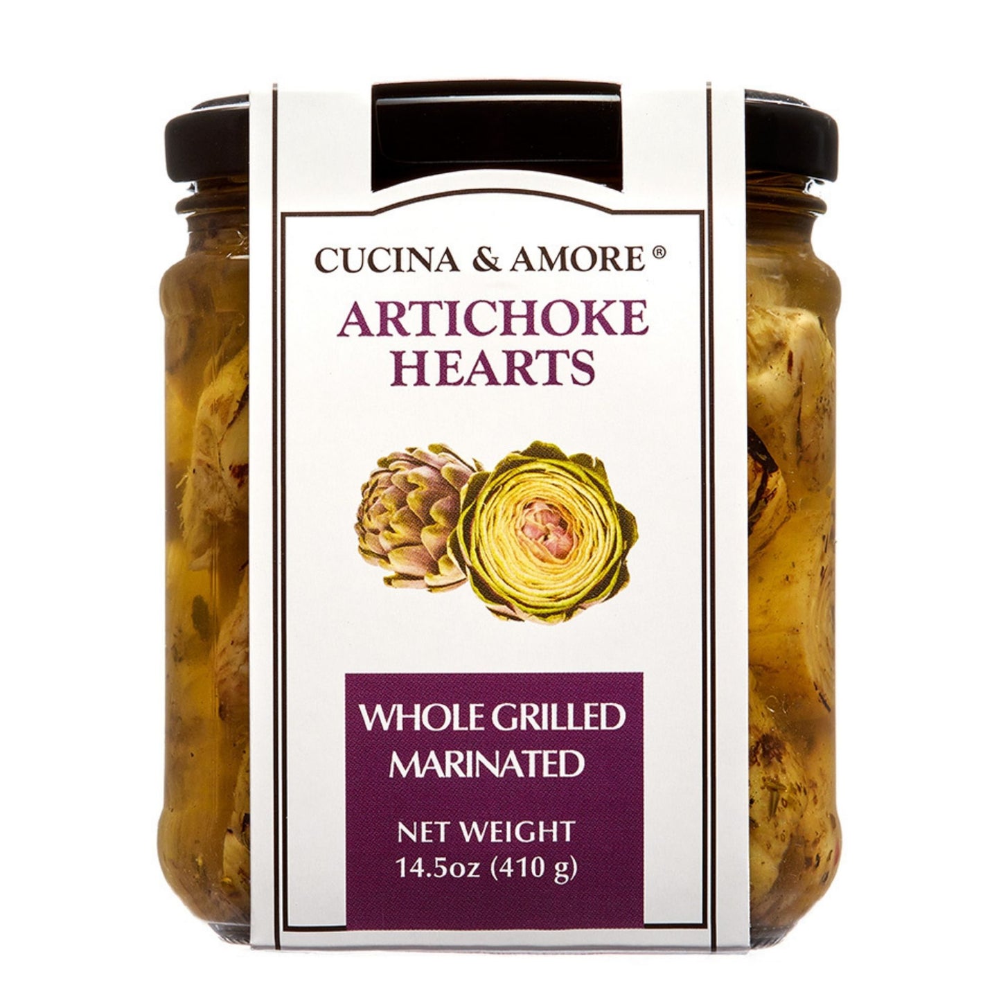 Whole Grilled & Marinated Artichoke Hearts 14.5oz - 4 Pack