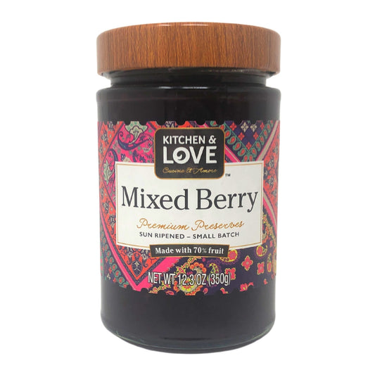 Premium Mixed Berry Preserves - 4 Pack