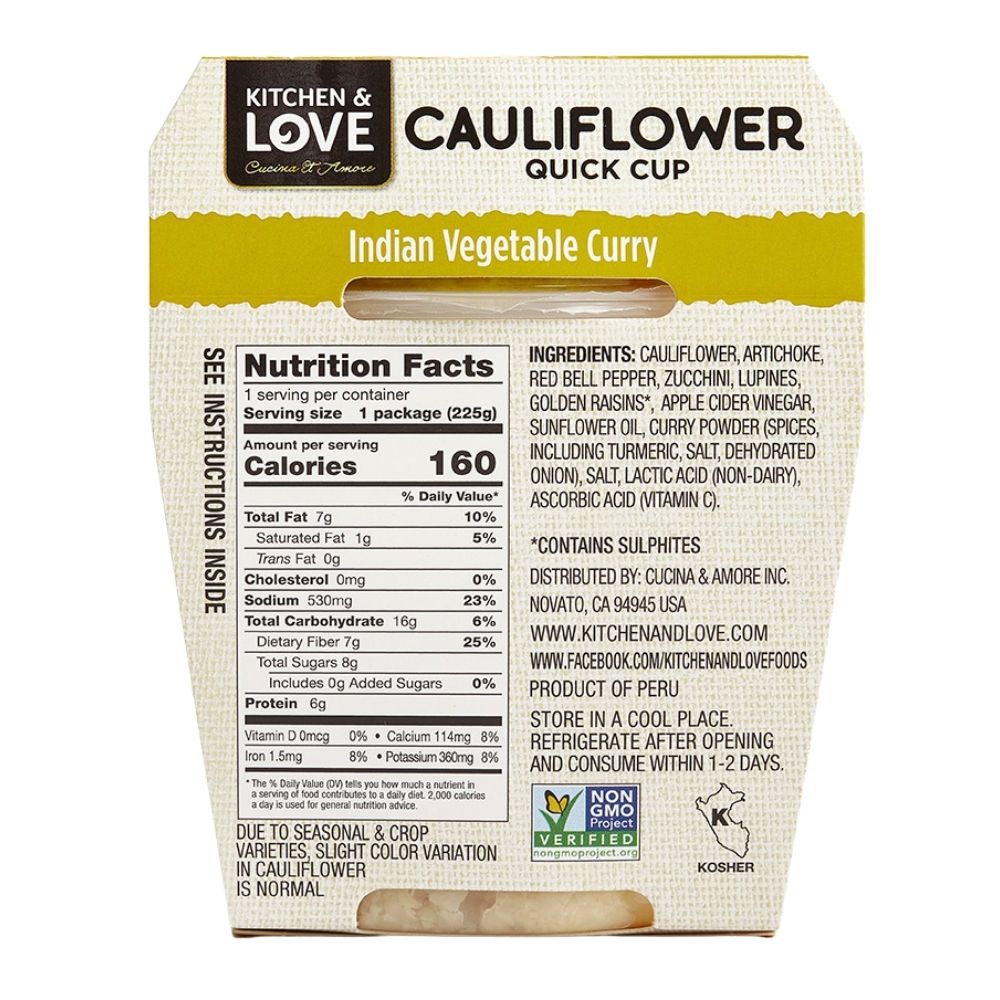 Cauliflower Quick Cup Variety Pack
