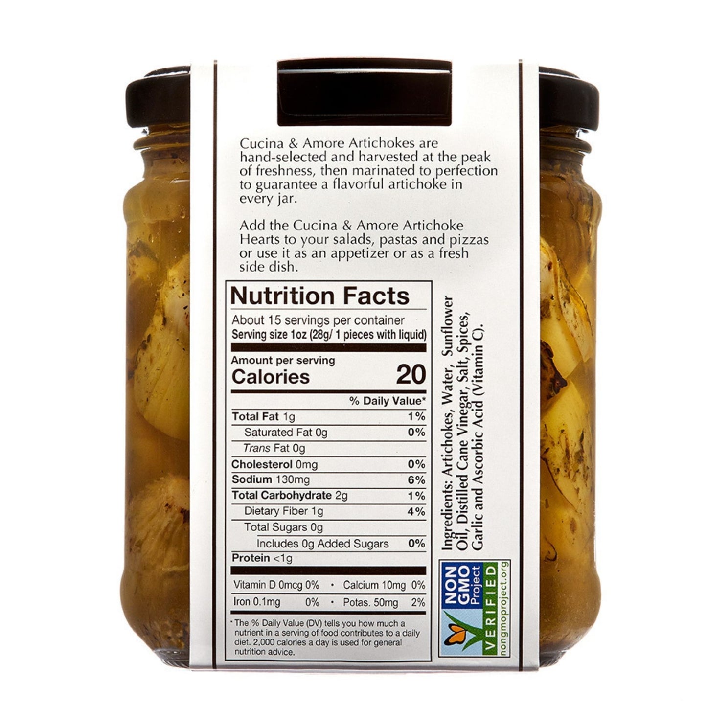 Whole Grilled & Marinated Artichoke Hearts 14.5oz - 4 Pack