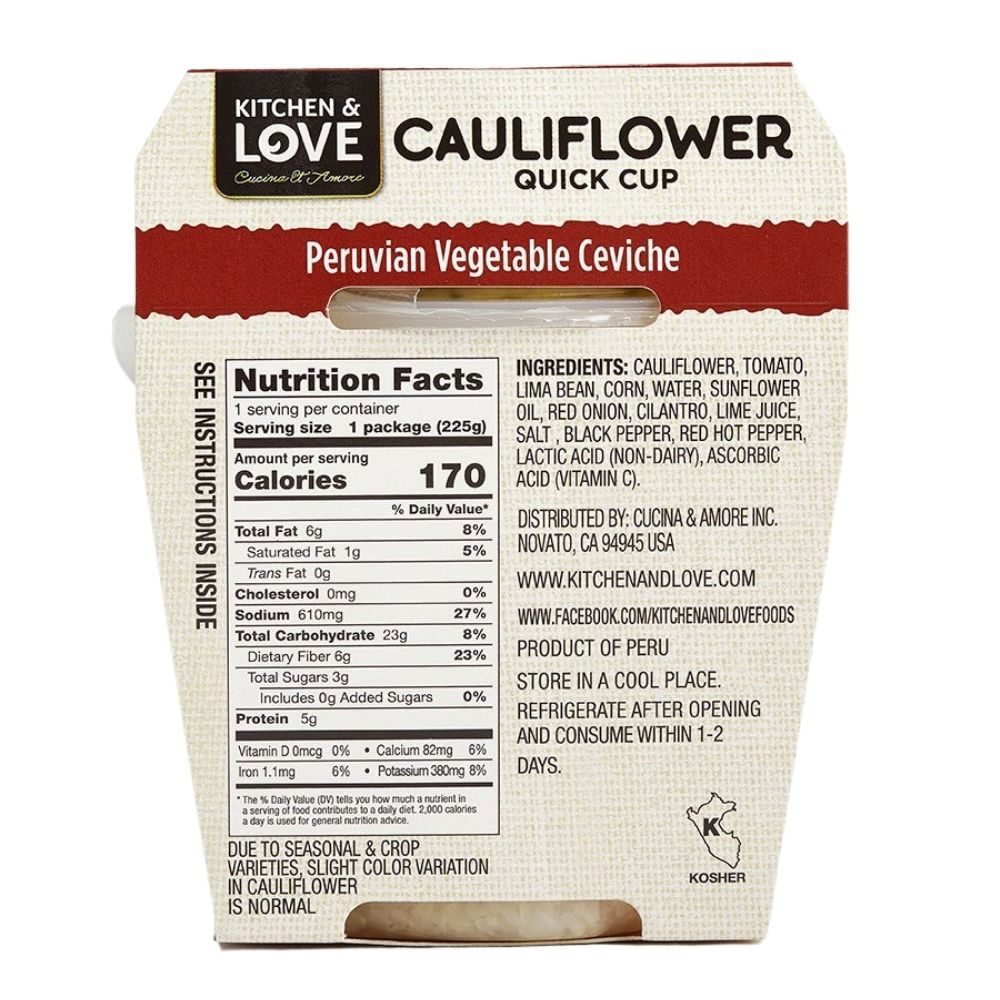 Cauliflower Quick Cup Variety Pack