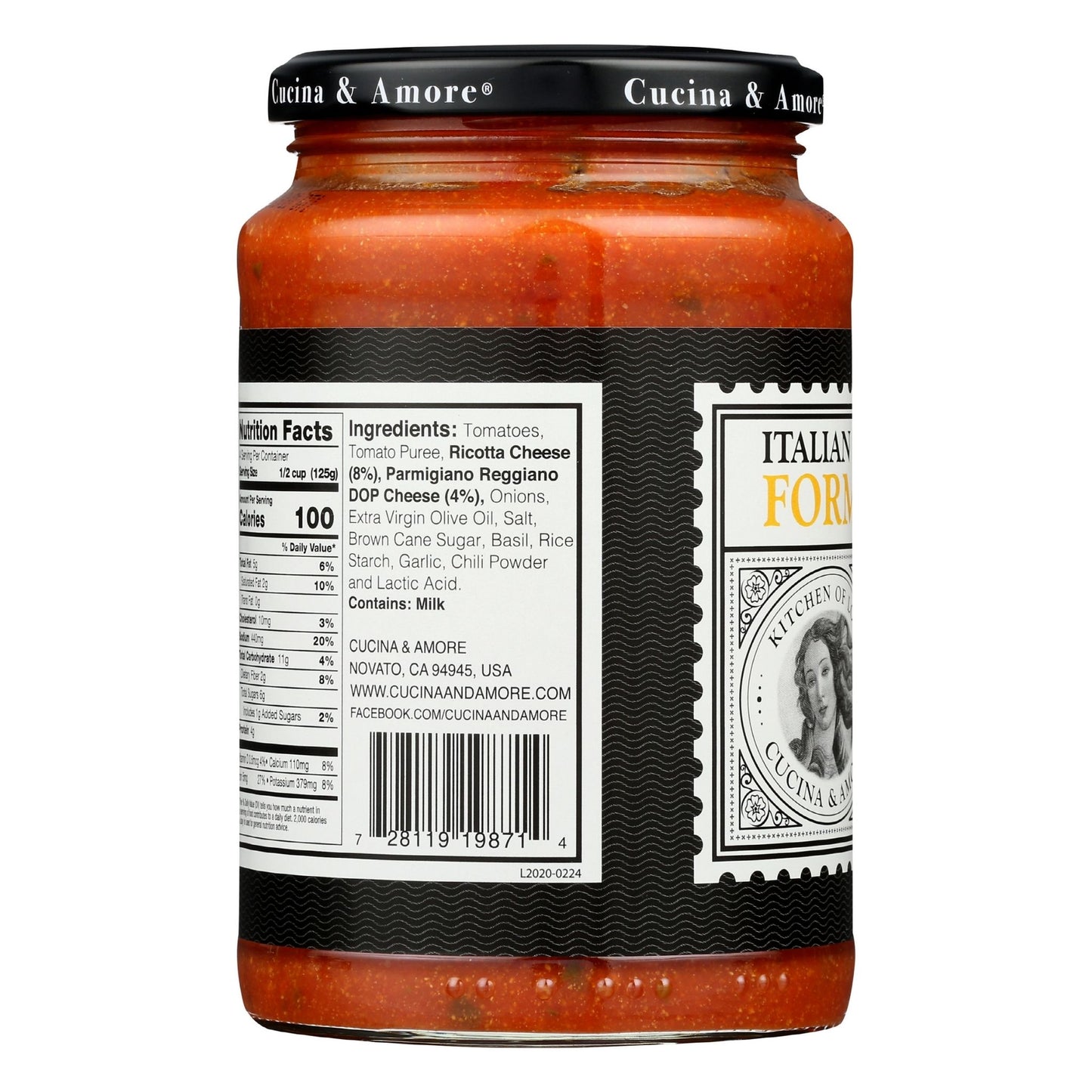 Formaggio Pasta Sauce (Cheese) - 4 Pack