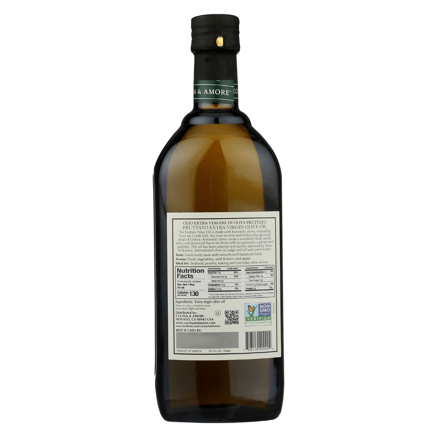 Fruttato Extra Virgin Olive Oil - 2 Pack