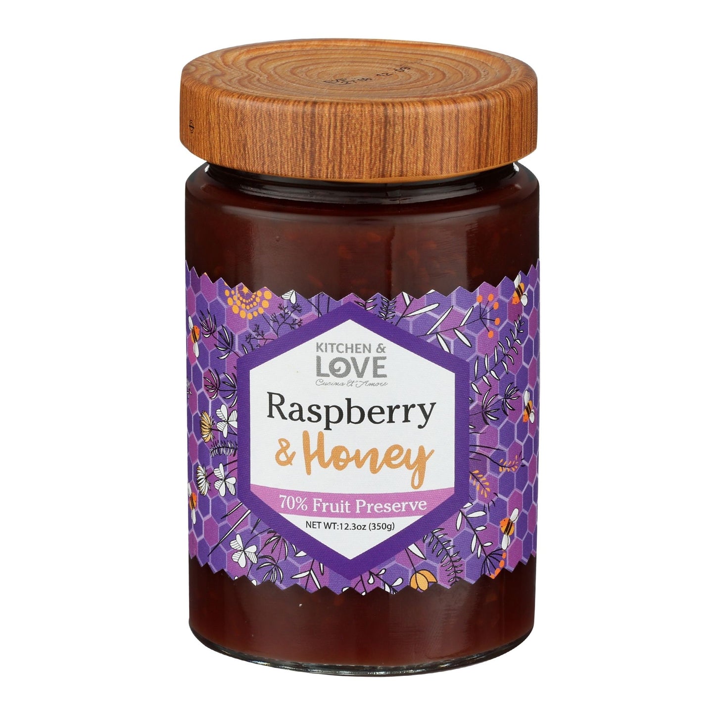 Raspberry & Honey Preserve - 4 Pack