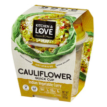 Load image into Gallery viewer, Indian Vegetable Curry Cauliflower Quick Cups - 6 Pack
