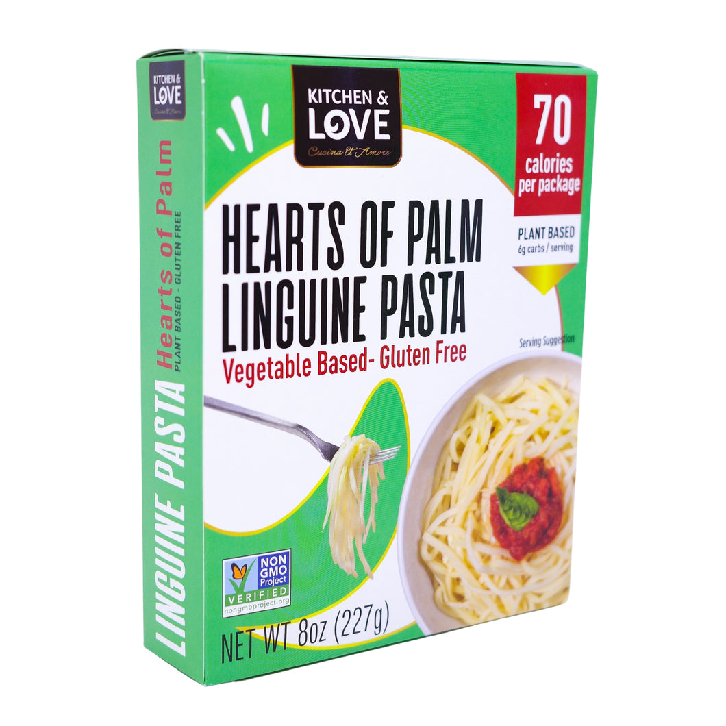 Linguine Hearts of Palm Pasta - 6 Pack