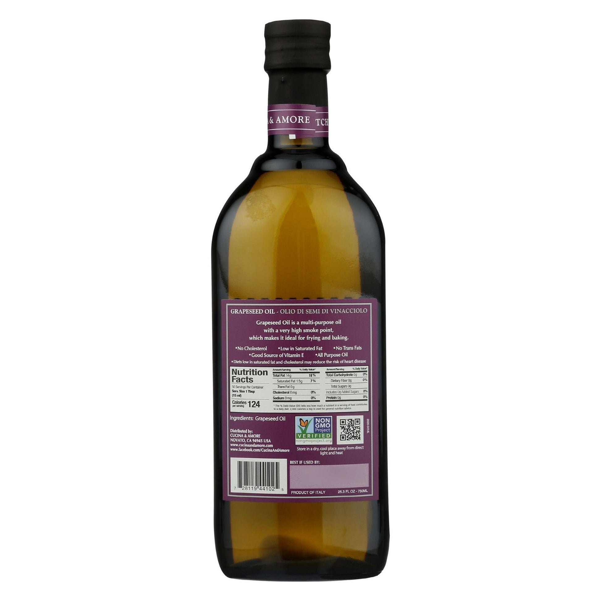 Grapeseed Oil - 2 Pack Cucina & Amore Grapeseed Oil - 2 Pack Cucina & Amore