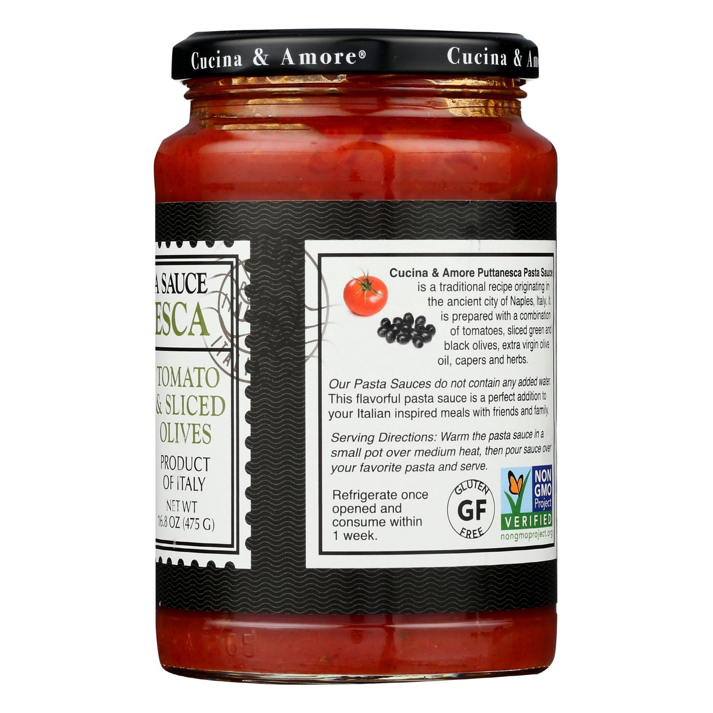 Puttanesca Pasta Sauce (Olives) - 4 Pack