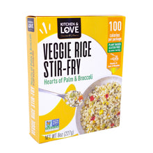 Load image into Gallery viewer, Hearts of Palm Veggie Rice Stir Fry - 6 Pack
