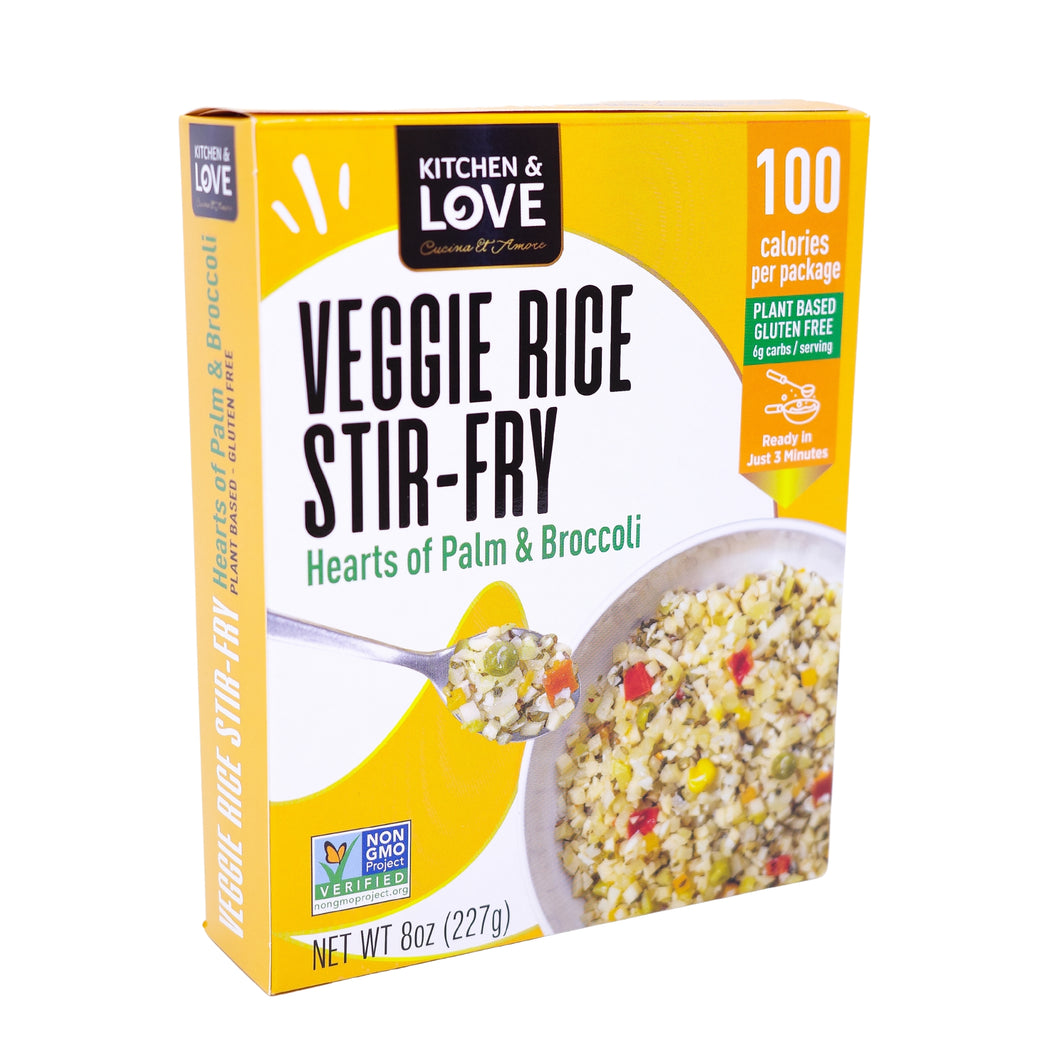 Hearts of Palm Veggie Rice Stir Fry - 6 Pack