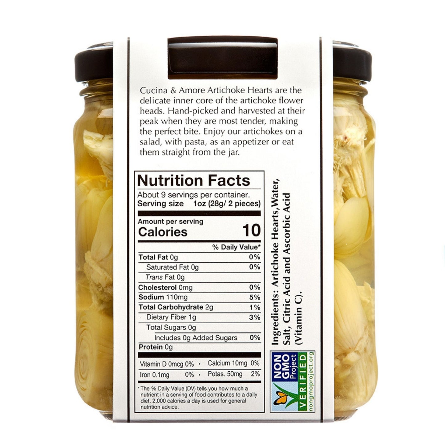 Whole in Brine Artichoke Hearts 14.5oz - 4 Pack