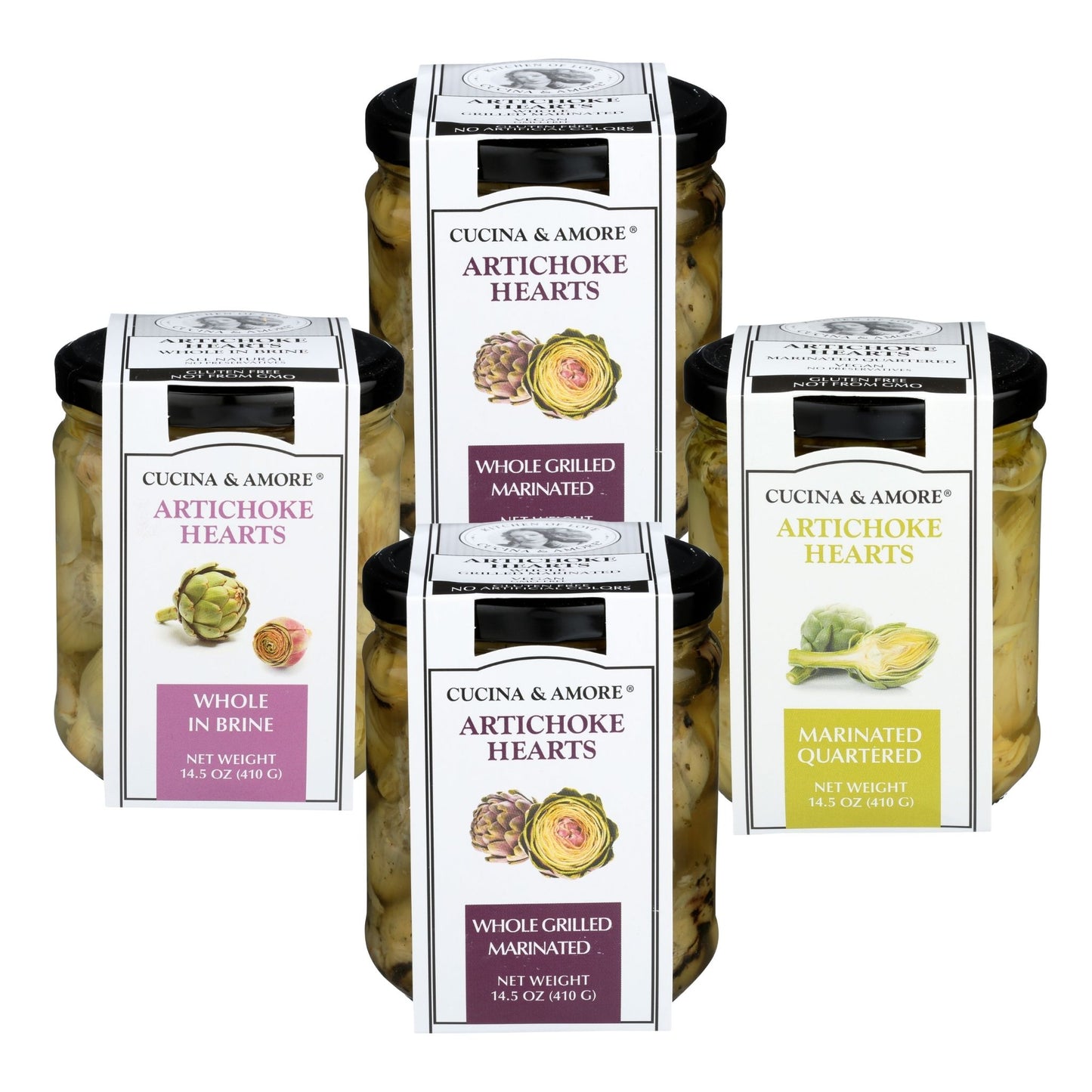 Cucina & Amore Artichoke 14.5oz Variety Pack