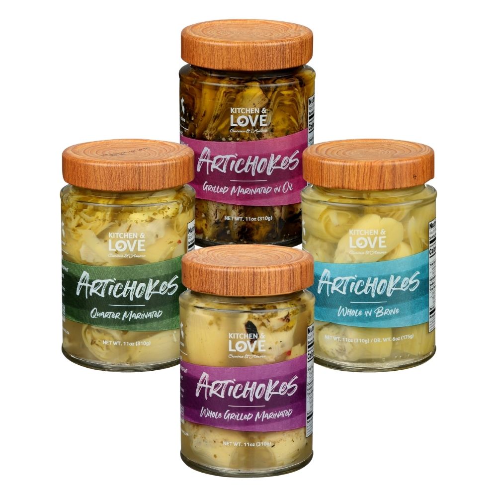 Kitchen & Love Artichoke 11oz Variety Pack